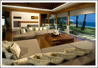 Living Area Overlooking The Ocean