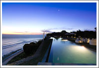 Swimming Pool and Sunset View